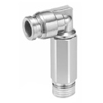 SMC KQG2 Series, R 1/2 Male to Push In 12 mm, Threaded-to-Tube Connection Style