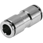 Festo NPQH Series Straight Tube-to-Tube Adaptor, Push In 14 mm to Push In 14 mm, Tube-to-Tube Connection Style, 578328