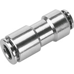 Festo NPQH Series Reducer Nipple, Push In 6 mm to Push In 4 mm, Tube-to-Tube Connection Style, 578329