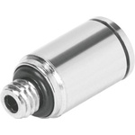 Festo Straight Threaded Adaptor, M7 Male to Push In 4 mm, Threaded-to-Tube Connection Style, 558659