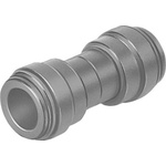Festo CQ Series Straight Tube-to-Tube Adaptor, Push In 22 mm to Push In 22 mm, Tube-to-Tube Connection Style, 177698
