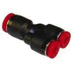 Norgren Pneufit C Series, Push In 6 mm to Push In 6 mm