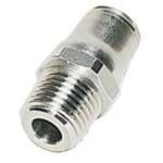 Legris LF3800 Series, G 3/8 Male to Push In 8 mm, Threaded-to-Tube Connection Style