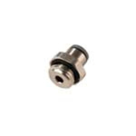 Legris LF6900 LIQUIfit Series Push-in Fitting, G 1/4 Male to Push In 10 mm, Threaded-to-Tube Connection Style
