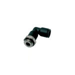 Legris 3169 Series Elbow Threaded Adaptor, G 1/4 Male to Push In 12 mm, Threaded-to-Tube Connection Style