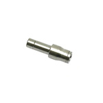 Legris 3666 Series Straight Tube-to-Tube Adaptor, Push In 14 mm to Push In 12 mm, Tube-to-Tube Connection Style