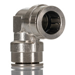 Norgren PNEUFIT 10 Series Straight Threaded Adaptor, Push In 14 mm to Push In 14 mm, Tube-to-Tube Connection Style,