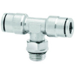 Norgren PNEUFIT 10 Series Straight Threaded Adaptor, G 1/4 Male to Push In 6 mm, Threaded-to-Tube Connection Style