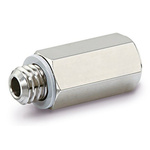 SMC MS Series Elbow Threaded Adaptor, M5 Female to M5 Male, Threaded Connection Style