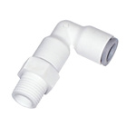 Legris LIQUIfit Series Elbow Fitting, 8 mm to R 1/2, Tube to Swivel Connection Style, 6352 08 21WP3