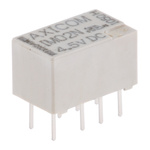 1-1462038-2 | TE Connectivity PCB Mount Signal Relay, 4.5V dc Coil, 2A Switching Current, DPDT