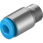 Festo Straight Threaded Adaptor, M7 Male to Push In 4 mm, Threaded-to-Tube Connection Style, 133006