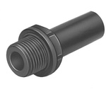 Festo CQ Series Straight Tube-to-Tube Adaptor, G 1/2 Male to Push In 22 mm, Tube-to-Tube Connection Style, 177710