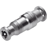 Festo CRQS Series Reducer Nipple, Push In 10 mm to Push In 8 mm, Tube-to-Tube Connection Style, 130653