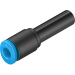 Festo QSM Series Reducer Nipple, Push In 6 mm to Push In 4 mm, Tube-to-Tube Connection Style, 130763