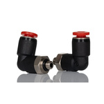 Norgren Pneufit C Series Series Push-in Fitting, Push In 5 mm to M5, Threaded-to-Tube Connection Style
