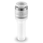 SMC KPQR Series Straight Tube-to-Tube Adaptor, Push In 4 mm to Push In 6 mm