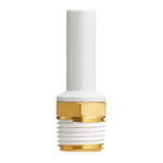 SMC KQ2N Series Straight Tube-to-Tube Adaptor, Push In 6 mm to Push In 6 mm