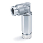 SMC KQB2W Series Elbow Fitting, Push In 8 mm to Push In 8 mm
