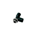 Legris 3193 Series Tee Threaded Adaptor, G 3/8 Male to Push In 10 mm, Threaded-to-Tube Connection Style