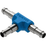 Festo CN Series T Fitting, Push In 4 mm to Push In 4 mm, Tube-to-Tube Connection Style, 7267
