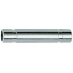 Norgren PNEUFIT 10 Series Straight Fitting, Push In 6 mm to Push In 6 mm, Tube-to-Tube Connection Style, 10022