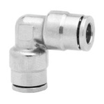 Norgren PNEUFIT 10 Series Straight Fitting, Push In 6 mm to Push In 6 mm, Tube-to-Tube Connection Style