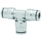 Norgren PNEUFIT 10 Series Straight Threaded Adaptor, Push In 14 mm to Push In 14 mm, Tube-to-Tube Connection Style