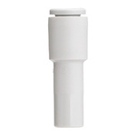 SMC KQ2 Series Plug-in Reducer, Push In 6 mm to Push In 3.2 mm, Tube-to-Tube Connection Style