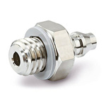 SMC MS Series Barb Fitting, M5 to Barbed 4 mm, Threaded-to-Tube Connection Style