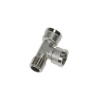 Legris 0917 Series Tee Threaded Adaptor, R 3/8 to G 3/8, 0917 00 17