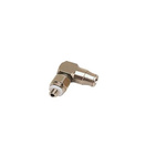 LF 3200 Series Elbow Threaded Adaptor, M3 x 0.5 Male, 3299 03 09