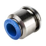 Festo QS Series Straight Threaded Adaptor, G 1/2 Male to Push In 12 mm, Threaded-to-Tube Connection Style, 186115