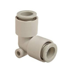 SMC Elbow Tube-toTube Adaptor, Push In 16 mm to Push In 16 mm, Tube-to-Tube Connection Style