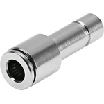 Festo NPQH Series Reducer Nipple, Push In 14 mm to Push In 8 mm, Tube-to-Tube Connection Style, 578314