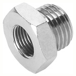 Festo NPFC Series Straight Threaded Adaptor, G 3/8 Male to G 1/4 Female, Threaded Connection Style, 8030310