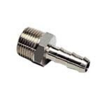 Legris LF3000 Series Straight Threaded Adaptor, R 3/4 Male to Push In 16 mm, Threaded-to-Tube Connection Style
