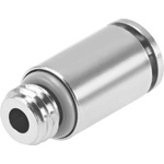 Festo Straight Threaded Adaptor, M7 Male to Push In 6 mm, Threaded-to-Tube Connection Style, 578373
