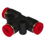 Norgren Pneufit C Series Union Tee Push In 6 mm, Push In 6 mm to Push In 6 mm