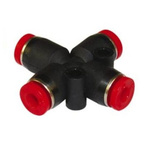 Norgren Pneufit C Series, Push In 8 mm to Push In 8 mm, Tube-to-Tube Connection Style