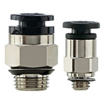 SMC KA Series Straight Threaded Adaptor to Push In 4 mm