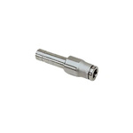 Legris 3866 Series Straight Tube-to-Tube Adaptor, Push In 8 mm to Push In 4 mm, Tube-to-Tube Connection Style