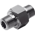 Festo ESK Series Straight Fitting, R 1/4 to R 1/4, Threaded Connection Style, 151521