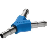 Festo CN Series Y Fitting, Push In 8 mm to Push In 8 mm, Tube-to-Tube Connection Style, 150013