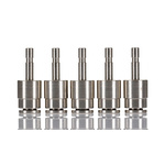 Norgren PNEUFIT 10 Series Straight Fitting, Push In 4 mm to Push In 6 mm, Tube-to-Tube Connection Style, 10023