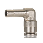 Norgren PNEUFIT 10 Series Straight Fitting, Push In 8 mm to Push In 8 mm, Tube-to-Tube Connection Style, 10043