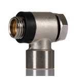 Norgren PNEUFIT 10 Series Straight Threaded Adaptor, G 3/8 Male to G 3/8 Female, Threaded Connection Style