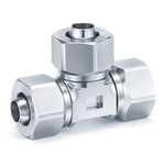 SMC KFG2 Series Multiple Tee, 10 mm to 7.5 mm, Tube-to-Tube Connection Style, SERIE KFG2