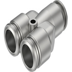 Festo NPQR Series Push-in Fitting, Push In 16 mm to Push In 16 mm, Tube-to-Tube Connection Style, NPQR-Y-Q16