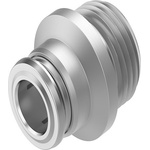 NPQR Series Straight Fitting, G 3/8 Male to 8 mm, Threaded-to-Tube Connection Style, NPQR-DK-G38
